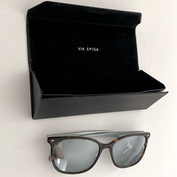 VIA SPIGA Tortoise Shell Prescription Sunglasses 350-S - NWOT main image 7